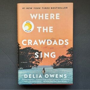 Where the Crawdads Sing by Delia Owens | Literary Fiction | Hardcover Book